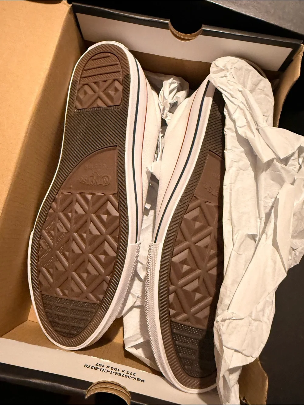 Converse branded black